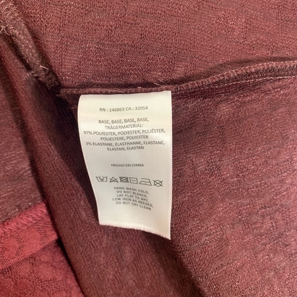 - NWT Anthropologie Red Wine Mare Mare Odila Texture Floral Knit Tunic Dress - Picture 10 of 11